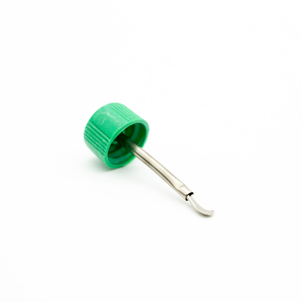 Glass Vial Snuff with Adjustable Spoon The Bong Shop