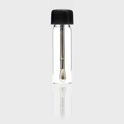 Glass Vial Snuff with Adjustable Spoon
