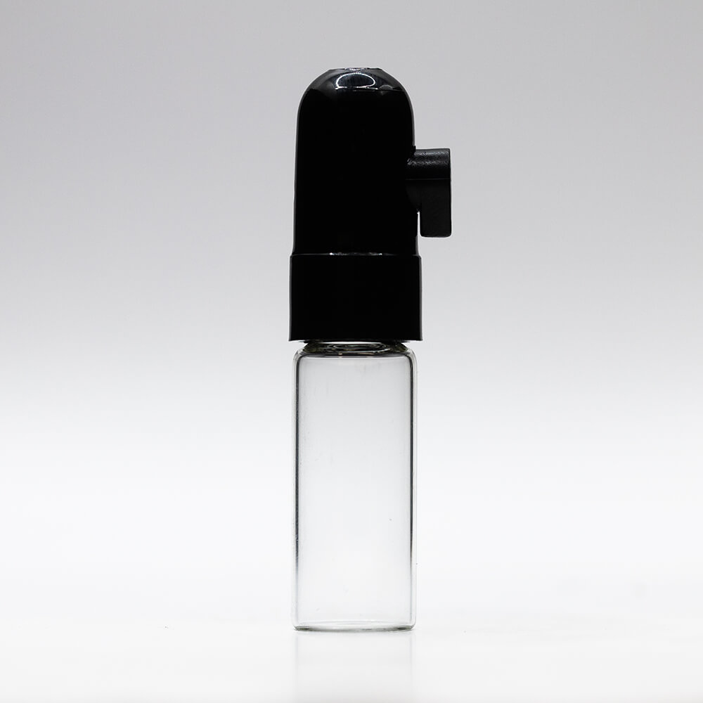 2467 - POCKET ROCKET - SMALL BOTTLE - ASST COLOURED TOPS The Bong Shop