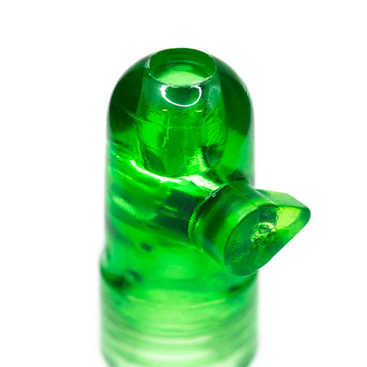 2467 - POCKET ROCKET - SMALL BOTTLE - ASST COLOURED TOPS The Bong Shop