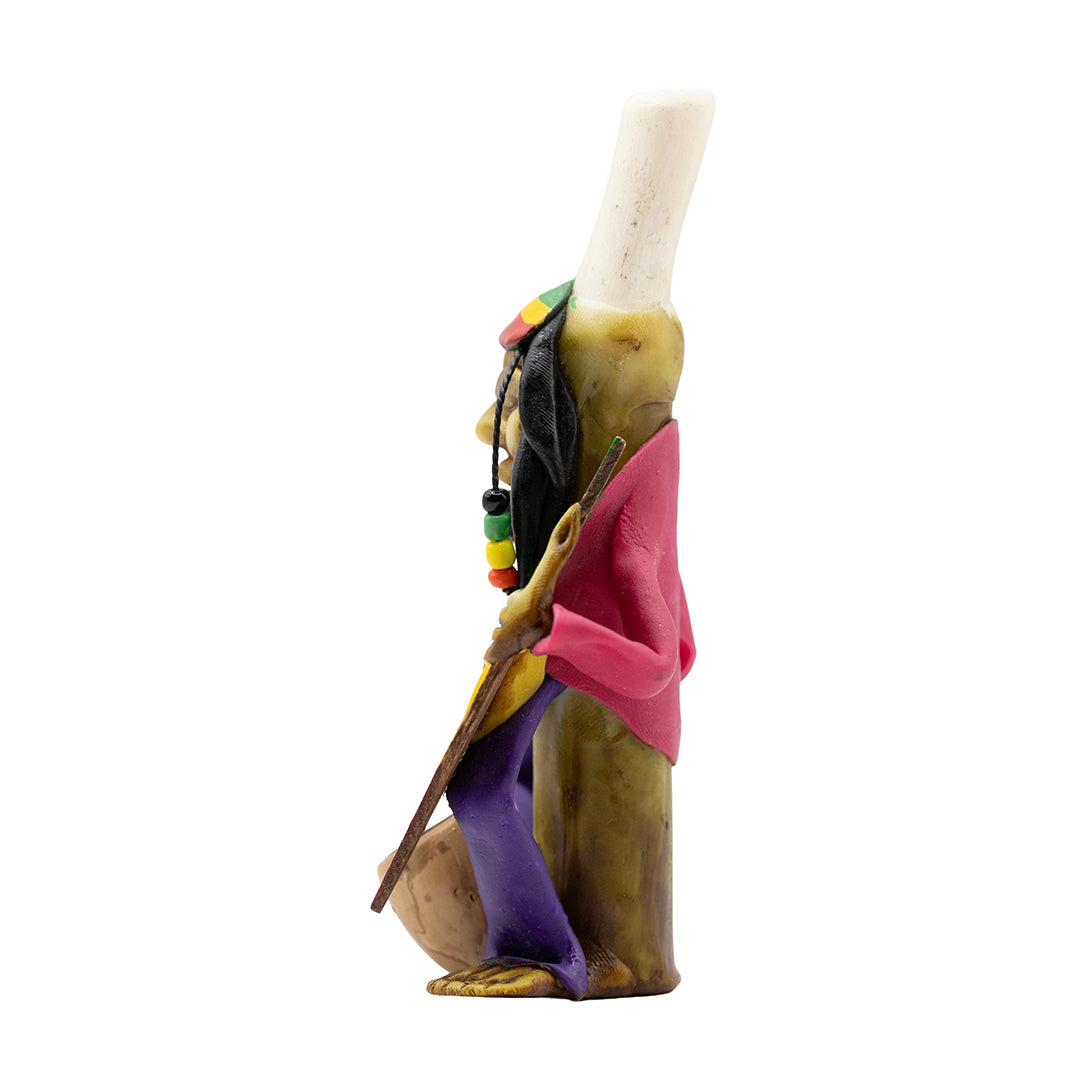 Pipe- Rasta Man with Surf Board
