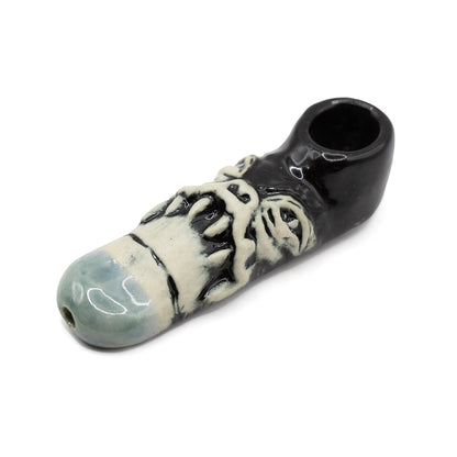 Pipe - 6 Tooth Frowner - Ceramic