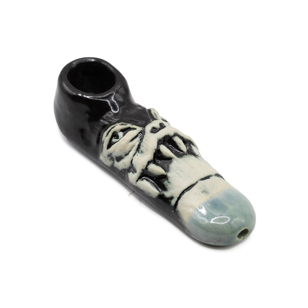 Pipe - 6 Tooth Frowner - Ceramic