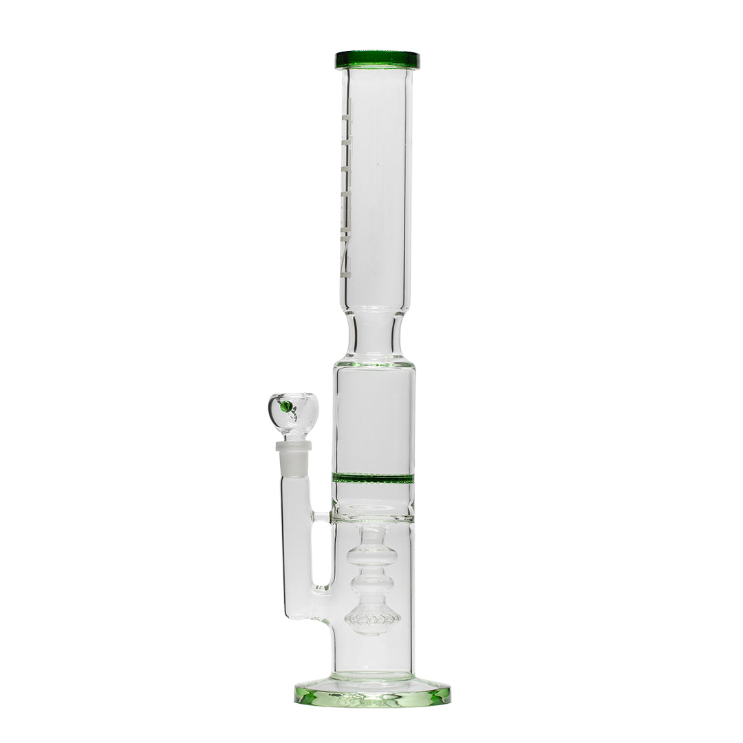 Titan Series Houdini Honeycomb Glass Bong (Deluxe Wooden Box Edition)
