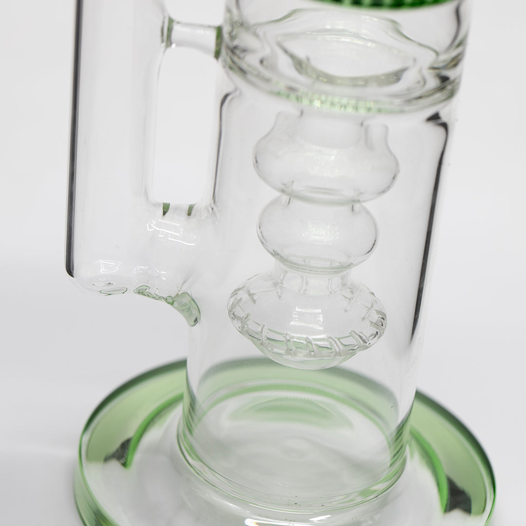Titan Series Houdini Honeycomb Glass Bong (Deluxe Wooden Box Edition)