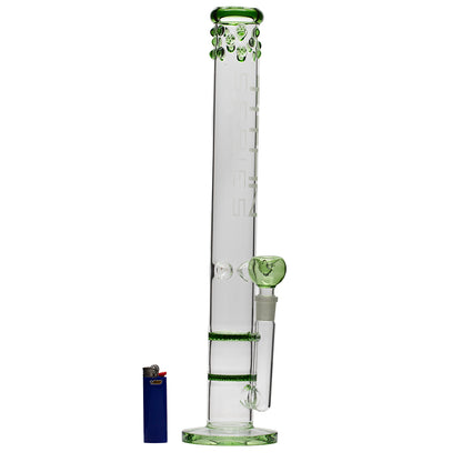 Titan Series Dots Honeycomb Glass Bong