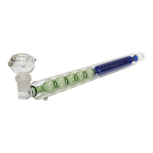 Spiral & Bubble Glass Pipe