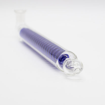 Blue Spiral Glass Pipe The Bong Shop