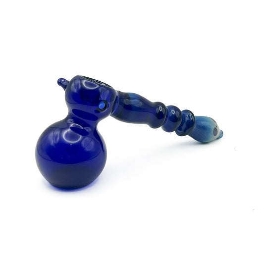 Cobalt Crusher Glass Hammer Pipe
