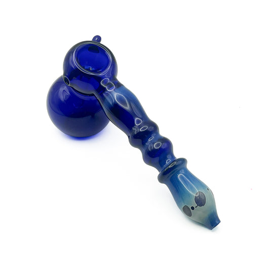 Cobalt Crusher Glass Hammer Pipe