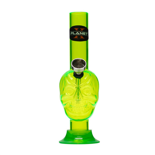 Space Skull Mini Acrylic Bong Planet X