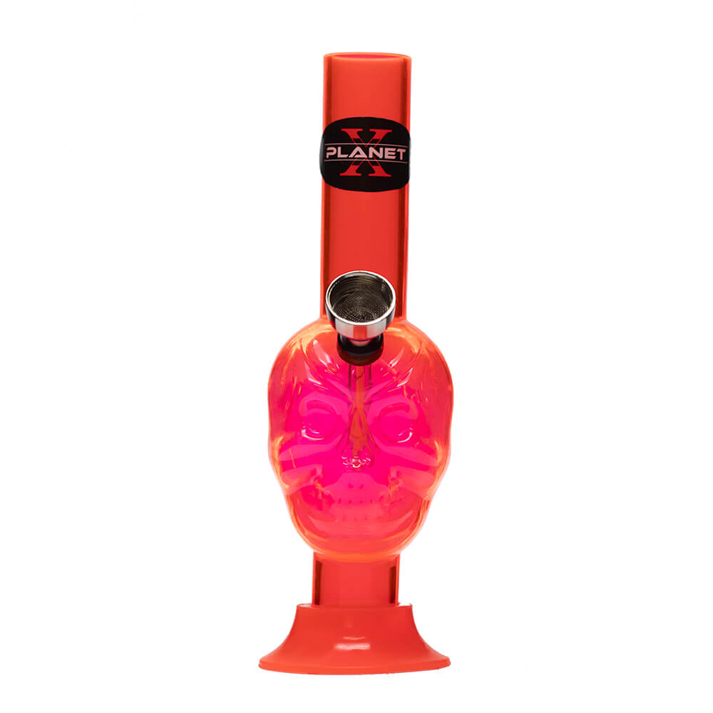 Space Skull Mini Acrylic Bong Planet X