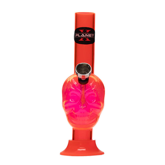 Space Skull Mini Acrylic Bong Planet X