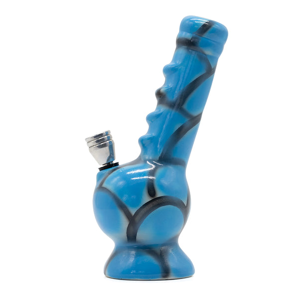 Bubble Ceramic Bong - Blue The Bong Shop