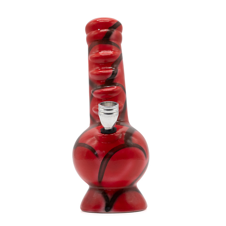 Bubble Ceramic Bong - Red The Bong Shop