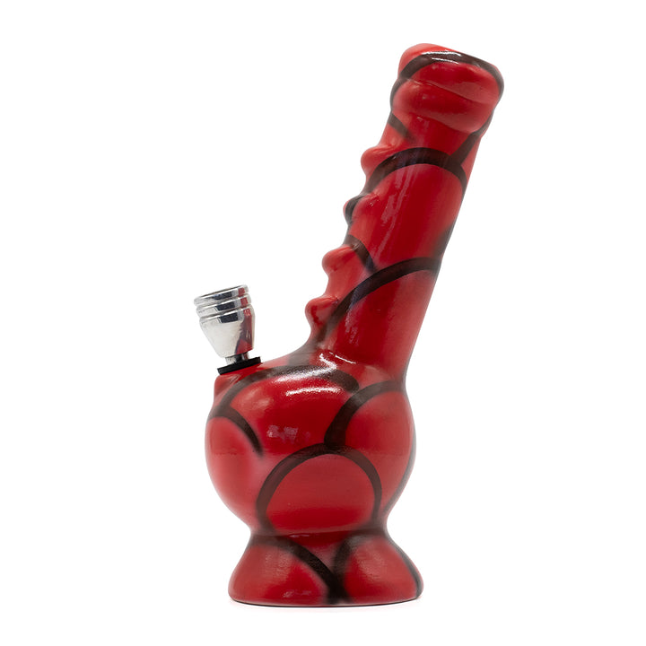 Bubble Ceramic Bong - Red The Bong Shop