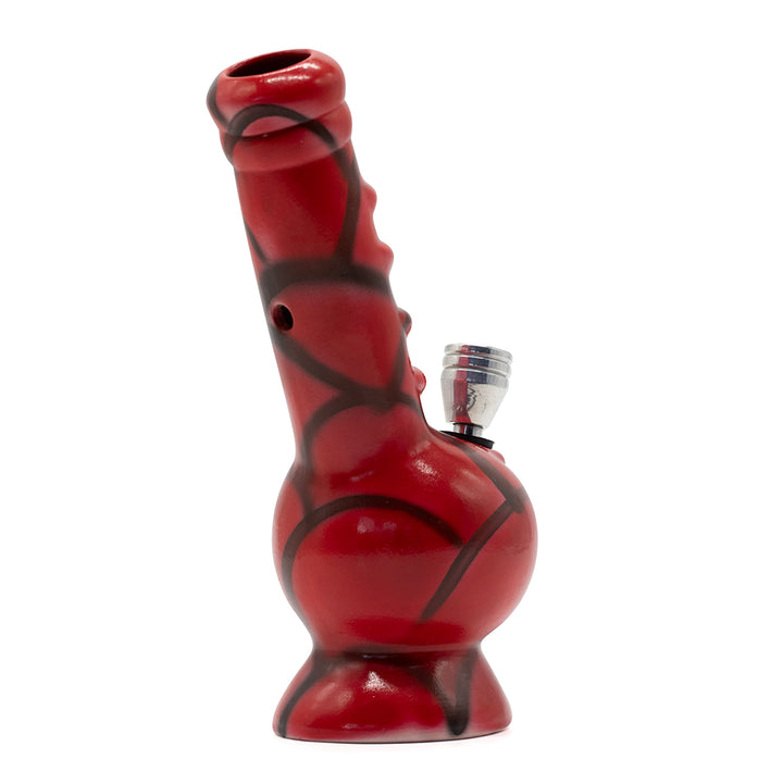 Bubble Ceramic Bong - Red The Bong Shop