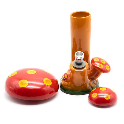 Mushroom Fantasy Ceramic Bong The Bong Shop