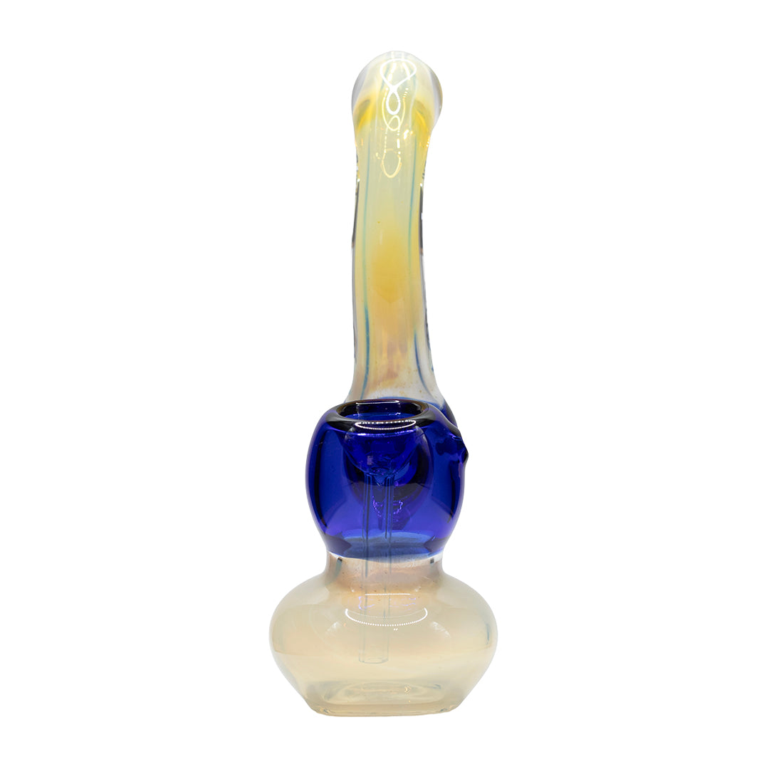 Blue Moon Bender Glass Bubbler