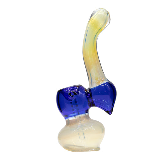 Blue Moon Bender Glass Bubbler