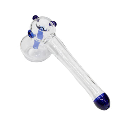 Blue Collar Glass Bubbler