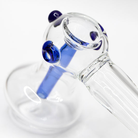 Blue Collar Glass Bubbler