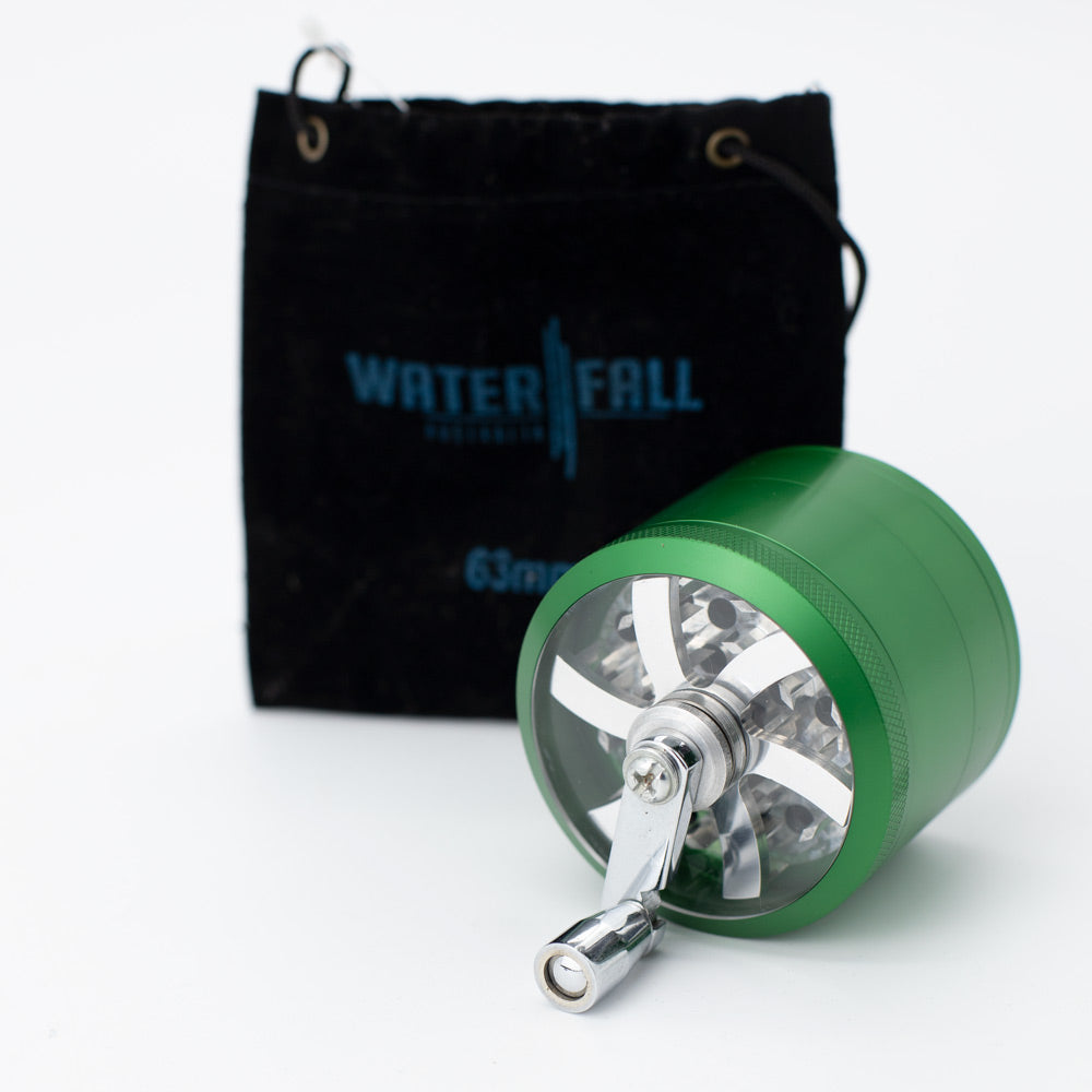 Aluminium Mill Grinder 63mm Waterfall