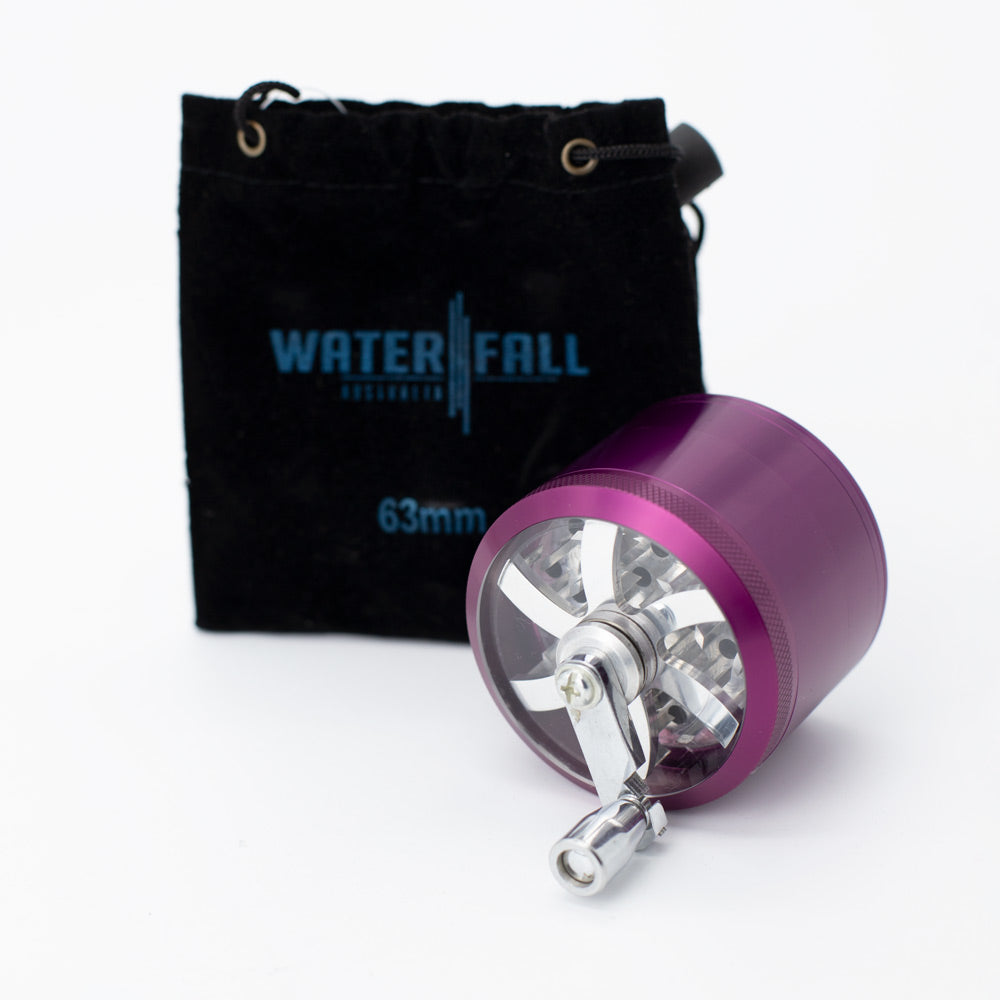 Aluminium Mill Grinder 63mm Waterfall