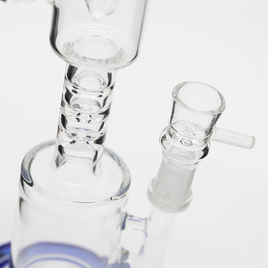 Triple Pinch Dab Glass Bong