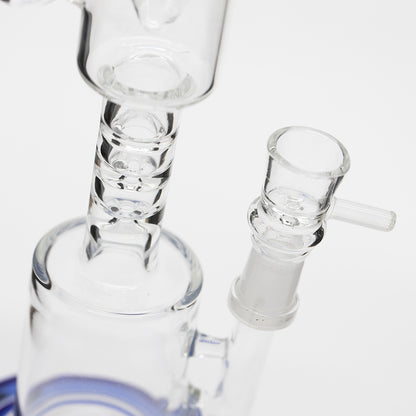 Triple Pinch Dab Glass Bong