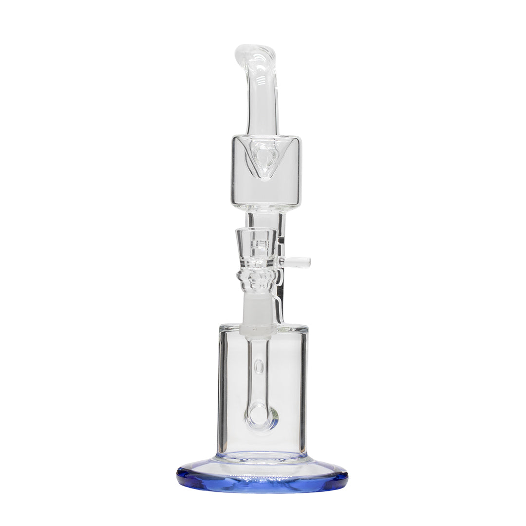 Triple Pinch Dab Glass Bong