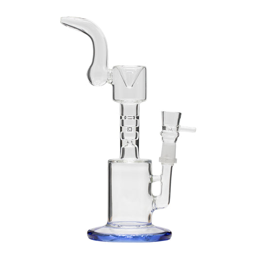 Triple Pinch Dab Glass Bong