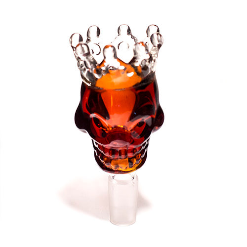 Crowned Skull Glass Cone The Bong Shop