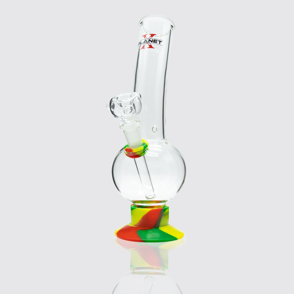 Eliminator V2 Glass Bong - Rasta – The Bong Shop