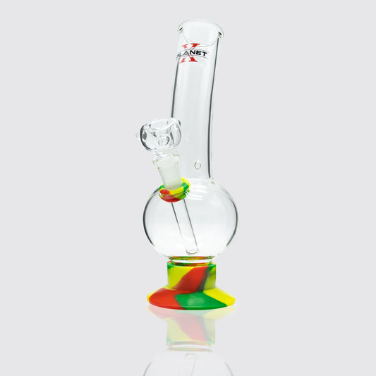 Eliminator V2 Glass Bong - Rasta Planet X