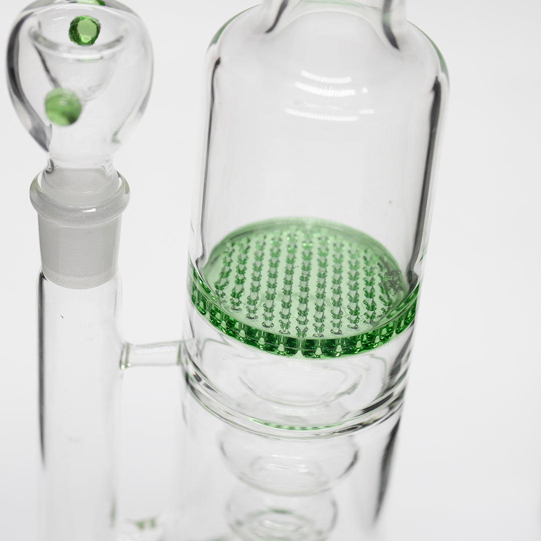Titan Series Cyclone Glass Bong (Deluxe Wooden Box Edition)