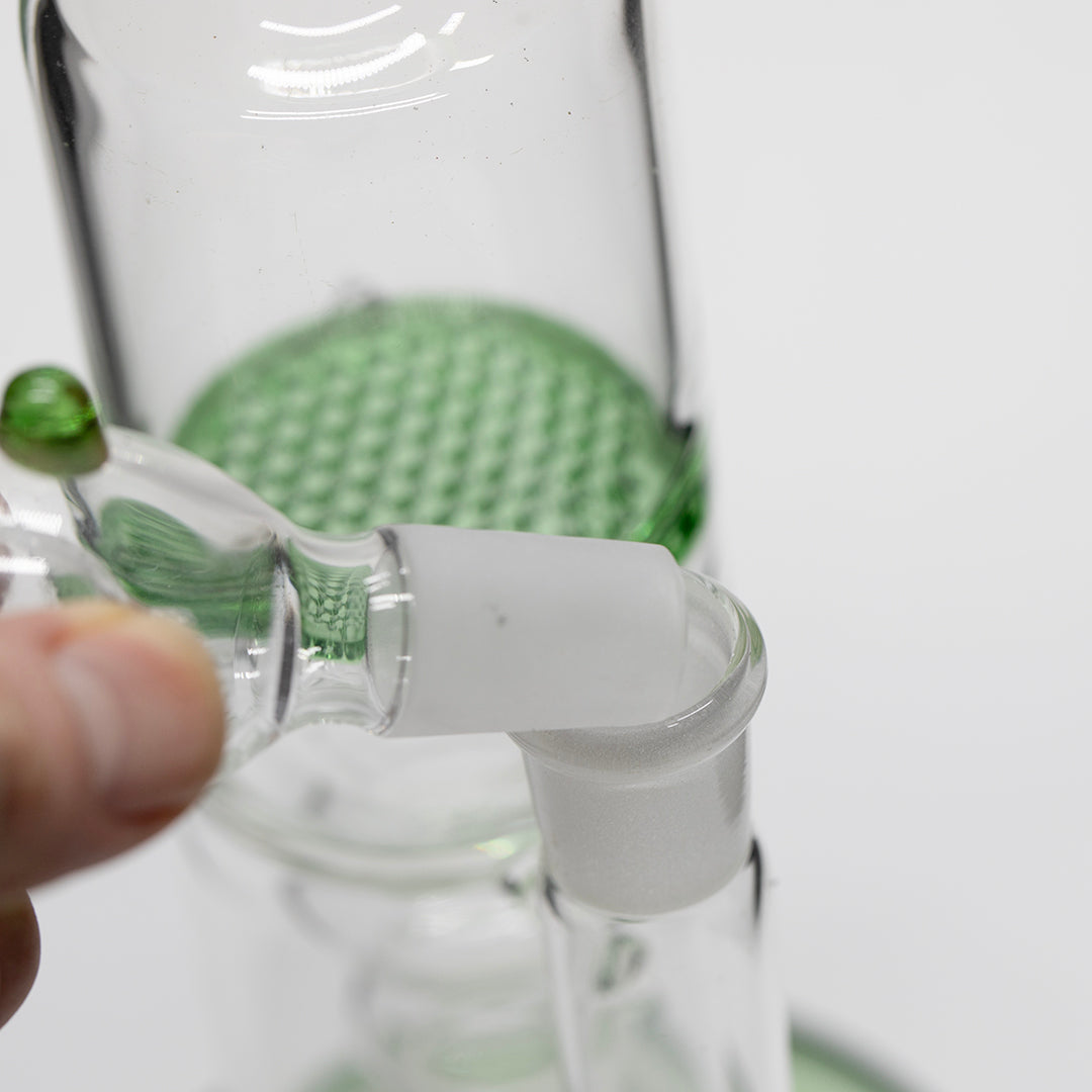 Titan Series Cyclone Glass Bong (Deluxe Wooden Box Edition)