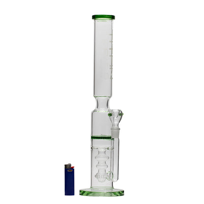 Titan Series Cyclone Glass Bong (Deluxe Wooden Box Edition)