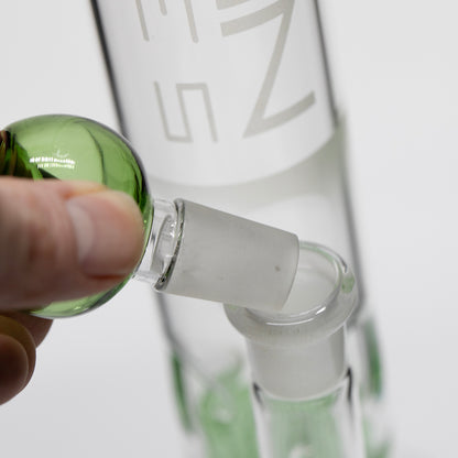 Titan Series Honeycomb Ice Glass Bong (Deluxe Wooden Box Edition)