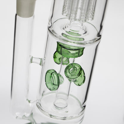 Titan Series Vertical Stabiliser Glass Bong (Deluxe Wooden Box Edition)