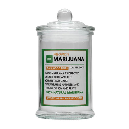 Badass Stash Jar - Prescription Marijuana (370ml) Badass