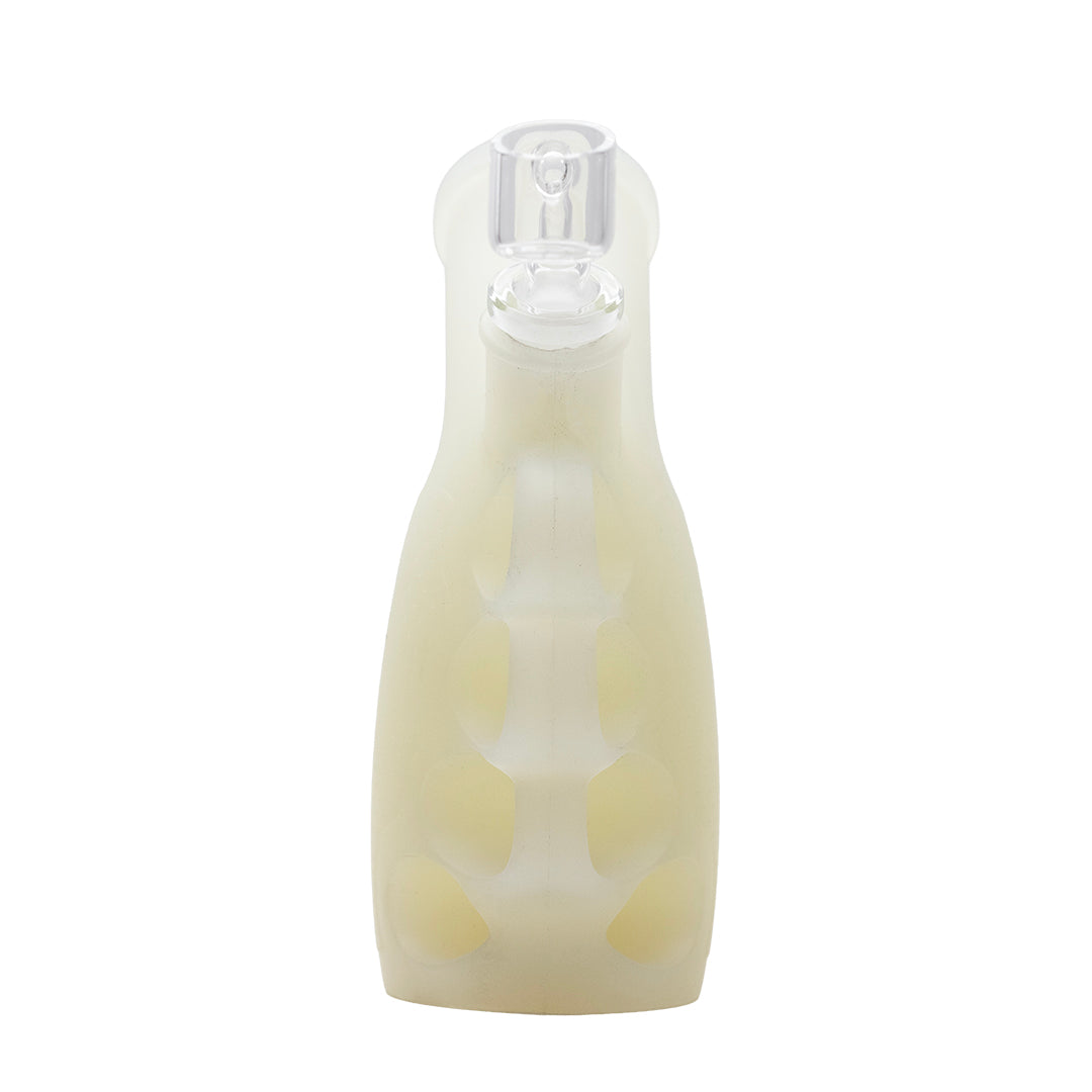 PULSAR - RIP SILICONE KNUCKLE BUBBLER DAB RIG - GLOW IN THE DARK