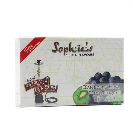 Sophie's Tobacco Free Molasses Blueberry Kiwi Mint Tingle Flavour