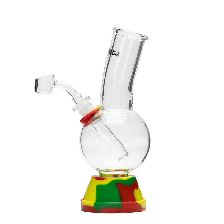 Waterfall Exterminator Highbrid Series Glass Bong - Rasta Waterfall