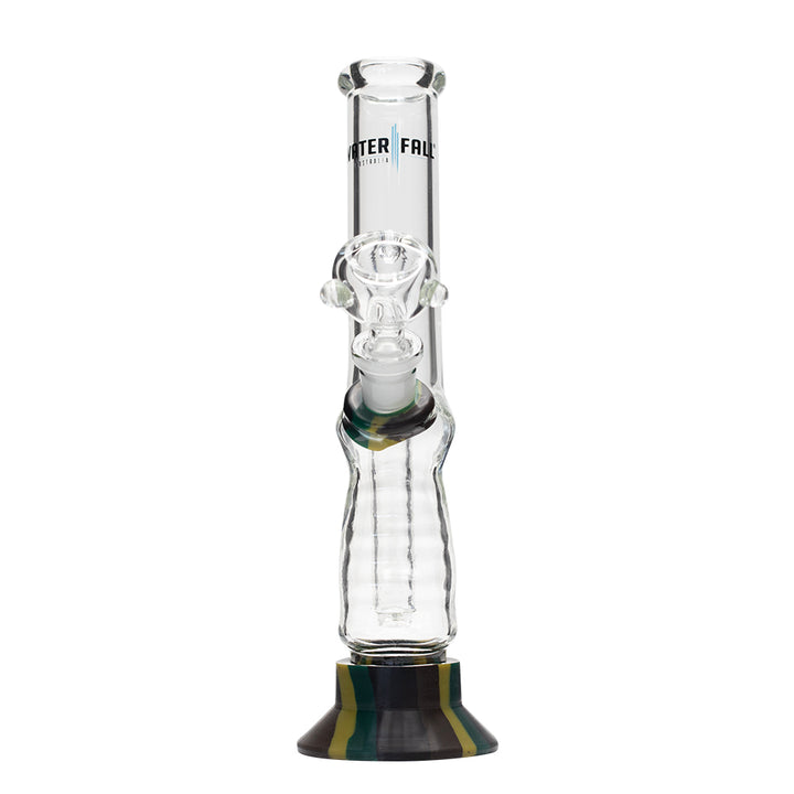 Waterfall Small Gripper Highbrid Series Glass Bong - Camo Waterfall