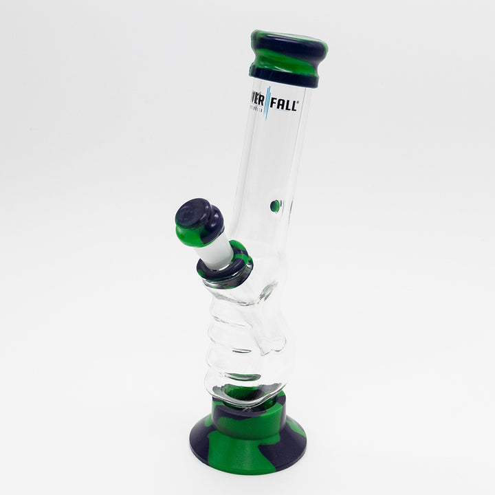 Small Gripper Deluxe Glass Bong Waterfall