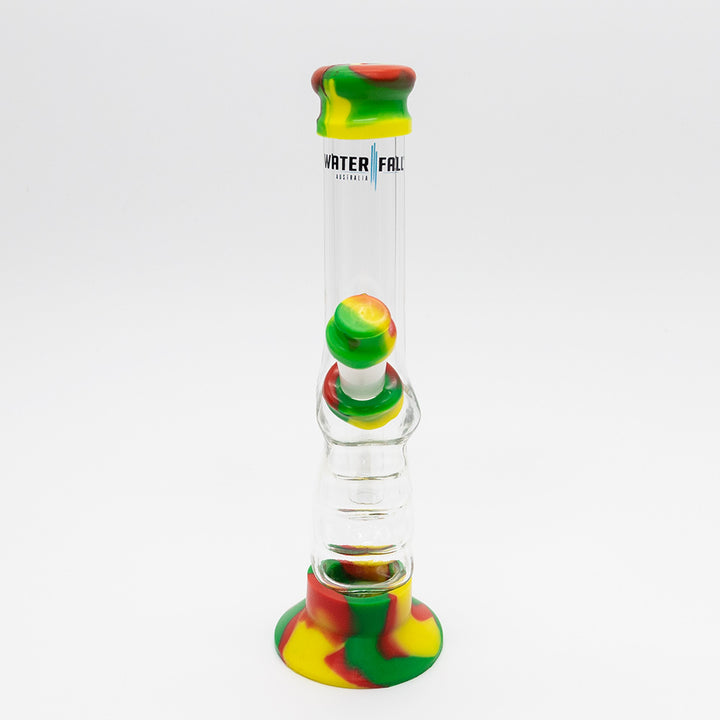 Small Gripper Deluxe Glass Bong Waterfall