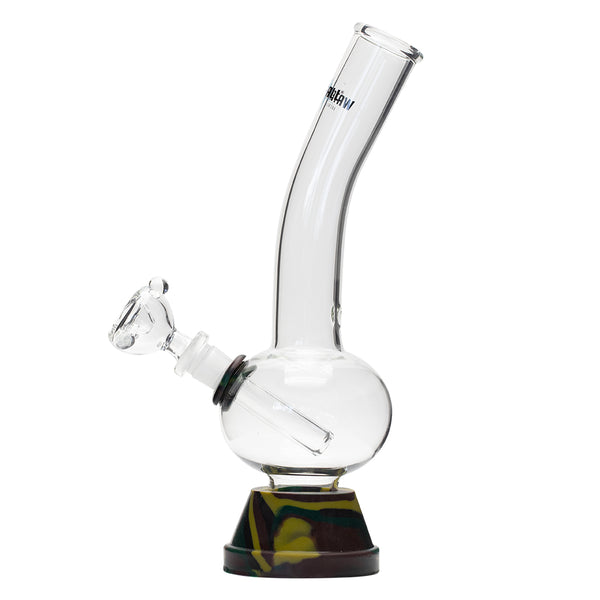 Waterfall Zap Squash Highbrid Series Glass Bong - Camo Waterfall