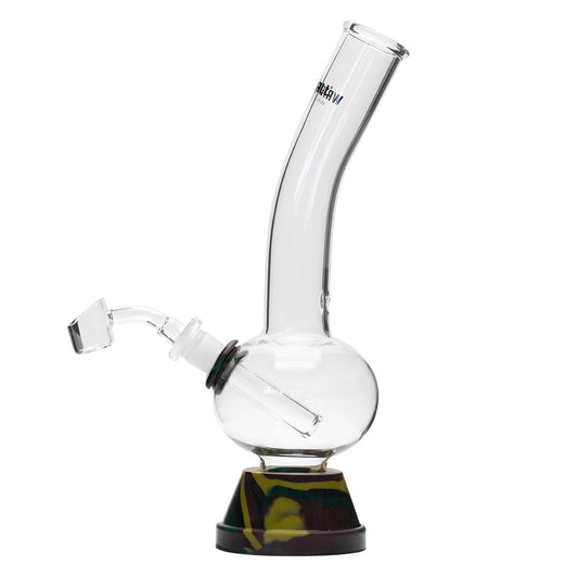 Waterfall Zap Squash Highbrid Series Glass Bong - Camo Waterfall