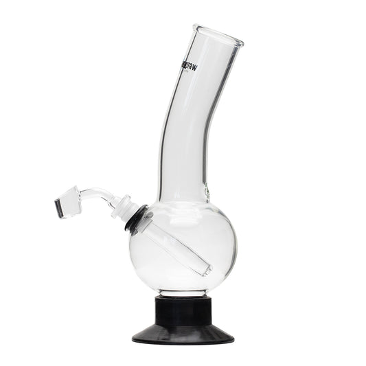 Waterfall Decimator Highbrid Series Glass Bong - Black Waterfall